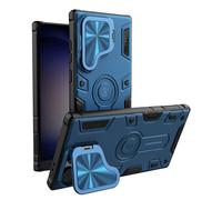 Nillkin CamShield Armor Prop Lens Protector Case for Galaxy S24 Ultra - Blue