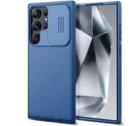 Nillkin CamShield Pro S24 Ultra Case with Slide Camera Cover, Lens & Privacy Protection, Slim Fit Shockproof Phone Case for Samsung S24 Ultra Blue