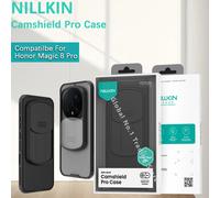 NILLKIN For Honor Magic 8 Pro CamShield Pro Lens sliding window cover Anti fall airbag protection phone case protective cover Black