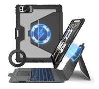 Nillkin for iPad Pro 13 inch Keyboard (M4, 2024), iPad Pro M4 Magnetic Case, Detachable Backlit Keyboard Stand, with Magnetic Wall Mount,Portrait/Landscape New ipad pro 13 inch Trackpad with Trackpad