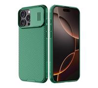 Nillkin for iPhone 16 Pro Max Case with Camera Protection Cover, CamShield Pro Case for iPhone 16 Pro Max Slim Stylish Protective Case Compatible for 16 Pro Max 5G 6.9’’- Green