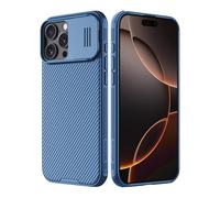 Nillkin for iPhone 16 Pro Max Case with Camera Protection Cover, CamShield Pro Case for iPhone 16 Pro Max Slim Stylish Protective Case for 16 Pro Max 5G 6.9’’ -Blue