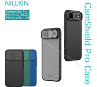Nillkin For iPhone 17/iPhone 17 Air 2025 TPU+PC hard shell CamShield Pro Case Lens sliding window cover phone shell case shell Blue
