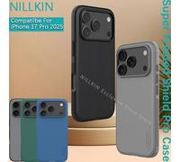 Nillkin For iPhone 17 Pro Case Super Frosted Shield Pro Case phone protection phone case protective cover plastic hard shell Black