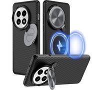 Nillkin for OnePlus 13 Case Magnetic, [Compatible with MagSafe] Wireless Charging with Metal Kickstand & Camera Cover, Slim Protective MagSafe Phone Case Cover for OnePlus 13, Black