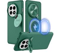 Nillkin for OnePlus 13 Case Magnetic, [Compatible with MagSafe] Wireless Charging with Metal Kickstand & Camera Cover, Slim Protective MagSafe Phone Case Cover for OnePlus 13, Green
