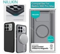 Nillkin For Redmi K90 Pro Max Super Frosted Shield Pro Magnetic Case Hard shock resistant Magsafe phone Case protective cover Cleart Black Magsafe