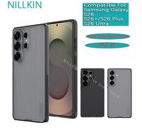 Nillkin For Samsung Galaxy S26 Ultra S26 Plus Super Frosted Shield Pro Plastic hard shell protective airbag phone case cover Black