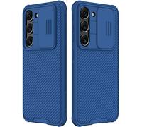 Nillkin for Samsung S23 Case CamShield Pro with Slide Camera Cover Blue