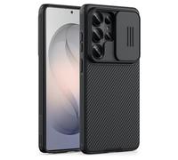 Nillkin for Samsung S26 Ultra Case with Slide Camera Cover [Upgraded Camera Lens Protection] [Hard PC+Soft TPU Bumper+Air Cushions] Slim Shockproof Protective Phone Case for Galaxy S26 Ultra, Black