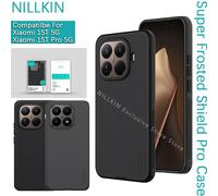 Nillkin For Xiaomi 15T Mi 15T Pro Case Super Frosted Shield Pro Case Plastic hard shell phone case protective cover TPU+PC Xiaomi 15T Pro