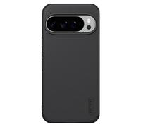 Nillkin Frosted Shield Case Compatible with Google Pixel 10/10 Pro | Compatible with MagSafe / Qi2 | Back Cover with Magnet | Black