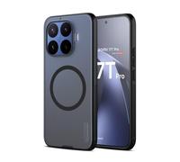 Nillkin Magnetic Case for 17T Pro, Magnetic Matte Cover, Transparent Black | 15N Strong Magnetic Hold | Anti-Shake Car Mount Ready | 3M Drop Protection | Matte Anti-Fingerprint |Transparent Black