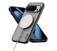 Nillkin Magnetic Case for Google Pixel 10/10 Pro, Built-in Magnets, Compatible with MagSafe, Thin Slim Fit, Shockproof Protective, TPU+PC Dual Protection for Pixel 10/10 Pro Case, Transparent Black