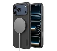 Nillkin Magnetic Case for iPhone 17 Pro 6.3'' 2025, Compatible with MagSafe, Military Grade Drop Tested, Shockproof Slim Fit Cover, Frosted Shield Pro Case for Apple iPhone 17 Pro MagSafe, Black