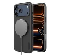 Nillkin Magnetic Case for iPhone 17 Pro Max 6.9'' 2025, Compatible with MagSafe, Military Grade Drop Tested, Shockproof Slim Fit Cover, Frosted Shield Pro Case for iPhone 17 Pro Max Magsafe, Black