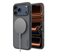 Nillkin Magnetic Case for iPhone 17 Pro Max 6.9'' 2025, Compatible with MagSafe, Military Grade Drop Tested, Shockproof Slim Fit Cover, Frosted Shield Pro Case for iPhone 17 Pro Max, Transparent Black