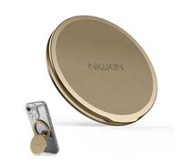 Nillkin MagSafe Phone Grip Ring Holder, Removable Magnetic Phone Ring Holder with Stand for iPhone 17/16/15/14/13/12/ Series MagSafe Case, Samsung for Ring Holder, iPhone Stand - Brown