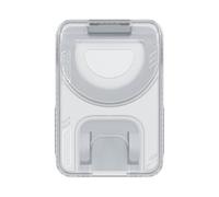 Nillkin MagSafe Wallet Stand, Magnetic Card Holder 2 Cards,for 18 pro max | N52 Magnet, Push-Slot Card Access, Plant-Based Eco Material, for iPhone 18 pro/18 pro max/17/16/15/14/13/12,Gray