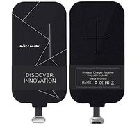 Nillkin Wireless Charging Adapter Type c,Qi Receiver【Ultra-Thin Short 】 | Fit Galaxy,Motorola,Huawei, Xiaomi & all USB-C Android Phones, Converts Wired Phones to Support Qi Wireless Charger Receiver