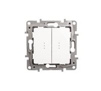 NILOE Łącznik wielofunkcyjny 10AX z podświetleniem biały + 2 LED IP20 664714