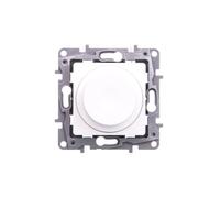 NILOE Rotary Dimmer 300W 2 Corded White 764588