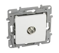Niloe TV Antenna Socket F-F End 1 dB White 764549
