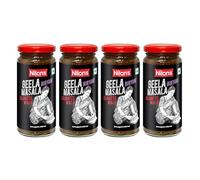 Nilon’s Geela Masala Biryani Paste 4 x 250g - Silbatte Wala Traditional Indian Biryani Spice Paste | Ready-to-Cook | Halal | Vegetarian