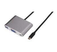 Nilox Adapter USB 3.1/VGA USB, 3.1A-C
