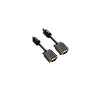 Nilox CF.6PZ CAVO 3m S-VGA 15HDM / 15HDM High Quality S-VGA Cable, Black