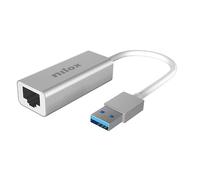 Nilox, USB-A to Ethernet RJ45 Gigabit Adapter 1000Mbps LAN Adapter
