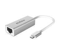 Nilox, USB-C to Ethernet RJ45 Gigabit Adapter 1000Mbps LAN Adapter