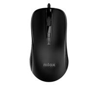 Nilox Wired USB Mouse, Black Brand