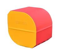 NILoykg& Gymnastics Skill Shape Tumbling Mat/Backflip Equipment, Somersault Back Handspring Trainer for Home Gym Exercise Gymnastics Fitness,55X55X55cm