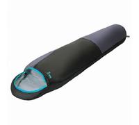 NILS CAMP NC1705 Ultra Light Sleeping Bag Black and Mint