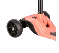 NILS FUN HLB122 LED pink children's scooter