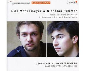 Nils M nkemeyer - Works for Viola & Piano [New CD]