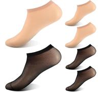 Niltracy 100 Pieces Disposable Try on Socks Foot Socks Nylon Sock Disposable Slip for Guest Women Men