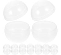 Niltracy 50 Pcs Vending Machine Capsules, 1.75 Inch Small Empty Round Plastic Containers for Gumball Prizes and Party Favors