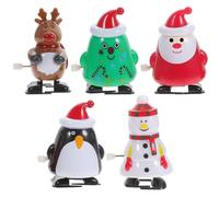 Niltracy Christmas Wind - up Toys, 5pcs Assorted Styles, Perfect, Wind - up Toys, 5 Assorted Pieces