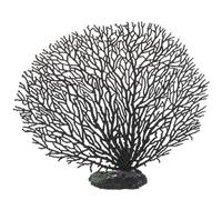 Niltracy Plastic Artificial Coral Wall for Aquarium Landscaping, Realistic Design & Black Color, Ideal for Aquarium Decoration, Plastic Artificial Coral Wall, Model SH9003S