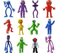 NILUTO 12 Pcs Rainbow Friends Gaming Action Figures, Gift for Kids Halloween Thanksgiving Christmas Birthday Gifts for Kids Gifts Party Supplies (PT22-01)