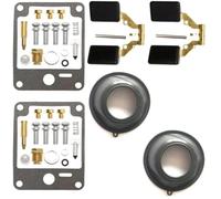 NILUWD Motorcycle Carburetor Kit For Y&amaha XV700 XV1000 XV1100 For Virago 700 1000 1100 Fuel System Float Plunger Diaphragm Repair Kits(Style 4)