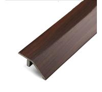 NILZA Floor Transition Strip For Wood To Tile 0.5"-0.7" Height, PVC Threshold Strip Floor Edging Trim Strip, Thresholds Cover Strips For Doorways Flooring, Vintage Style (Color : G)