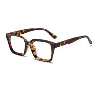 NILZA Oversized Square Eyeglasses Computer Reading Glasses For Men Women Readers Large Frame Computer Glasses Oprah Style (Color : Tortoiseshell, Size : +1.50)