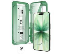 NIMASO for iPhone 17 Screen Protector Full Coverage Anti-Reflection 6.3-Inch, Ultra HD Tempered Glass 9H Hardness Military Grade Shatterproof，No Bubbles No Dust Instant Installation, 1 Pack