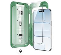 NIMASO for iPhone Air Screen Protector Full Coverage Anti-Reflection 6.5-Inch, Ultra HD Tempered Glass 9H Hardness Military Grade Shatterproof，No Bubbles No Dust Instant Installation, 1 Pack