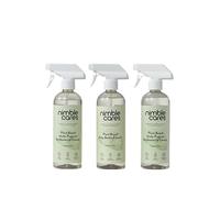 Nimble Cares Baby Bottle Cleaner | Fragrance Free Liquid Spray for Baby Bottles, Teats, Breast Pumps, Protein Shakers and more | Removes Milk Residue 3 x 500 ml (1500ml)
