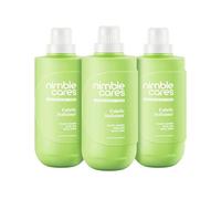 nimble cares Fabric Softener - Non Bio, Plant Based for Sensitive Skin (1l (Pack of 3), Fragrance Free)