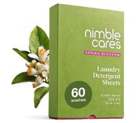 nimble cares Laundry Detergent Sheets - 60 Washes - Spring Blossom Scent